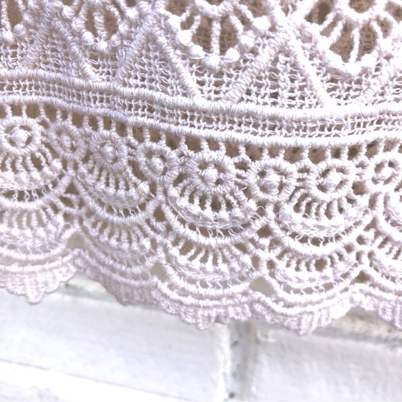 Cottagecore crochet midi pencil skirt 3X - Picture 3 of 8